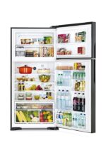 ⁦ثلاجة 20 قدم هيتاشي سلسلة العاكس باب زجاجي R-VGX550PUQ8⁩ - الصورة ⁦2⁩