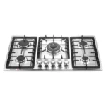 طباخ 5 مشاعل غطس سالنس ستيل هاماس 60x90