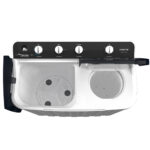 ⁦غسالة حوضين هيتاشي 12 كيلو LTT 12JWT MRG⁩ - الصورة ⁦5⁩