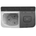 ⁦غسالة حوضين هيتاشي 17 كيلو LTT 17JWT MRG⁩ - الصورة ⁦4⁩